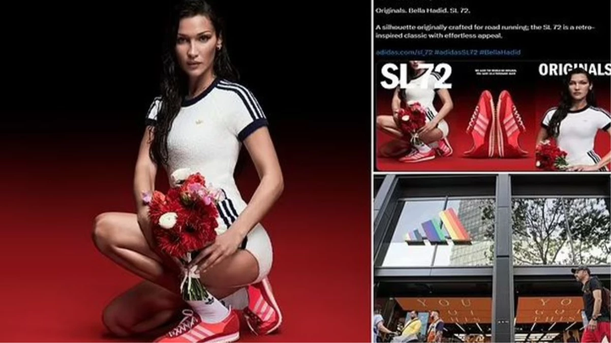 Adidas, 1972 Münih Olimpiyatları temalı ayakkabı kampanyasından Filistin yanlısı model Bella Hadid’i çıkardı, karar İsrail’in tepkisi sonrası alındı